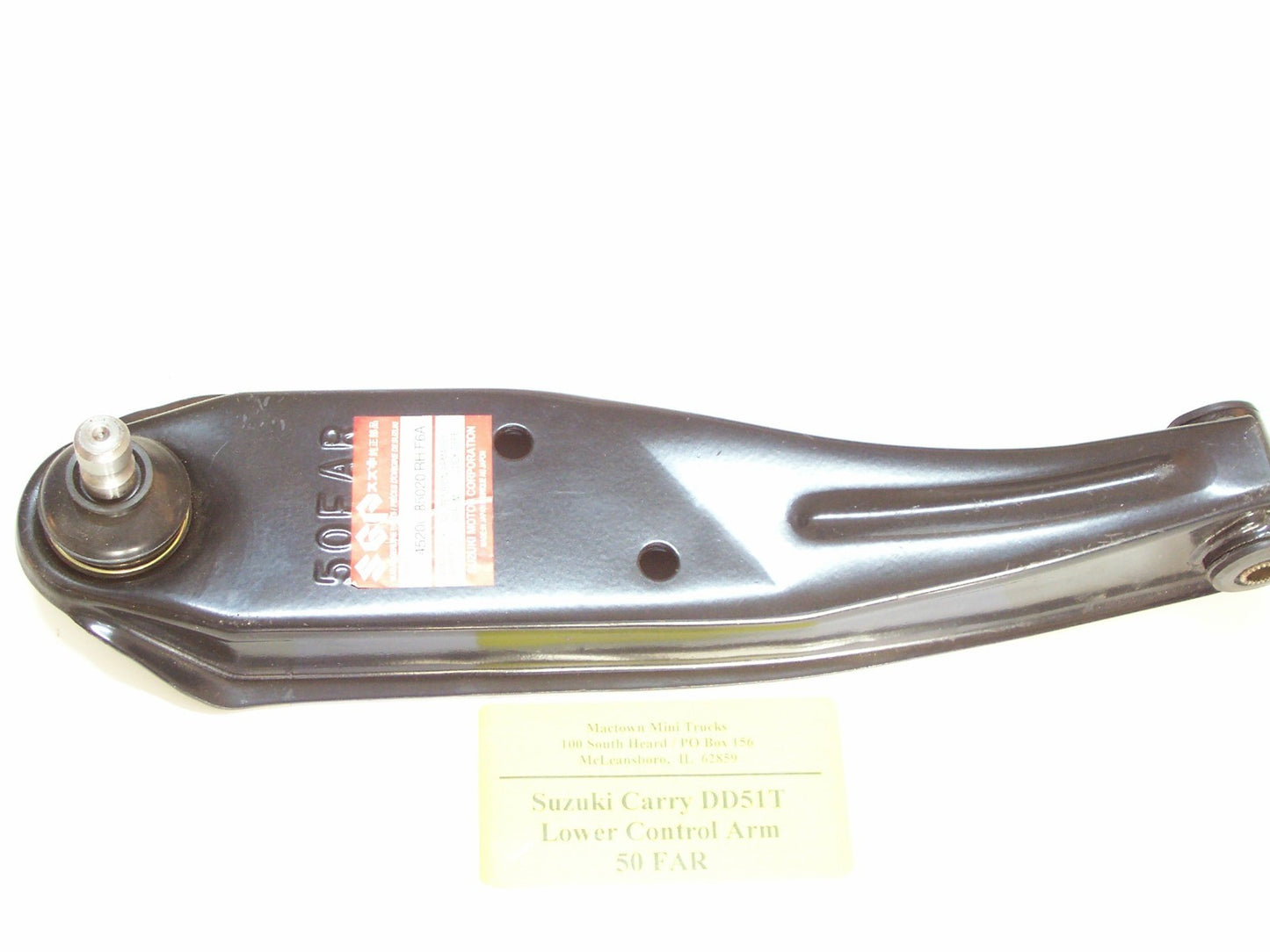 Suzuki Carry Lower Control Arm Right Hand (50FAR) Suzuki Carry DD51T 1995-1998