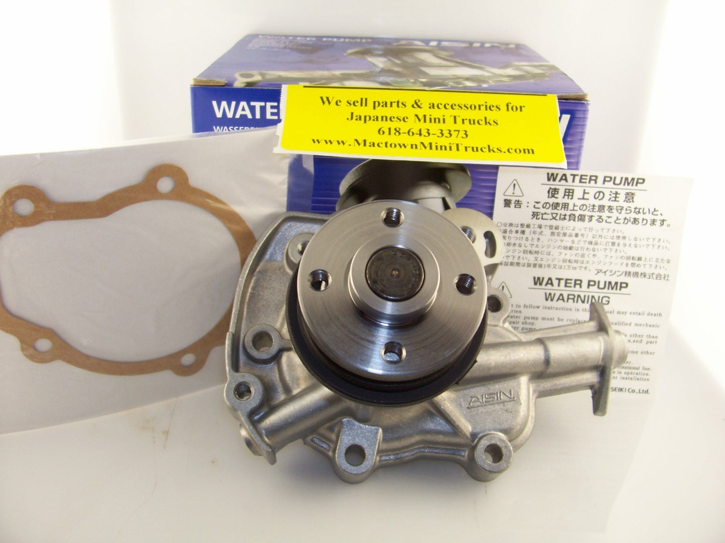 Suzuki Carry Water Pump DB52T/V/W w/F6A Engine (4 HOLE) *****OEM*****NEW*****