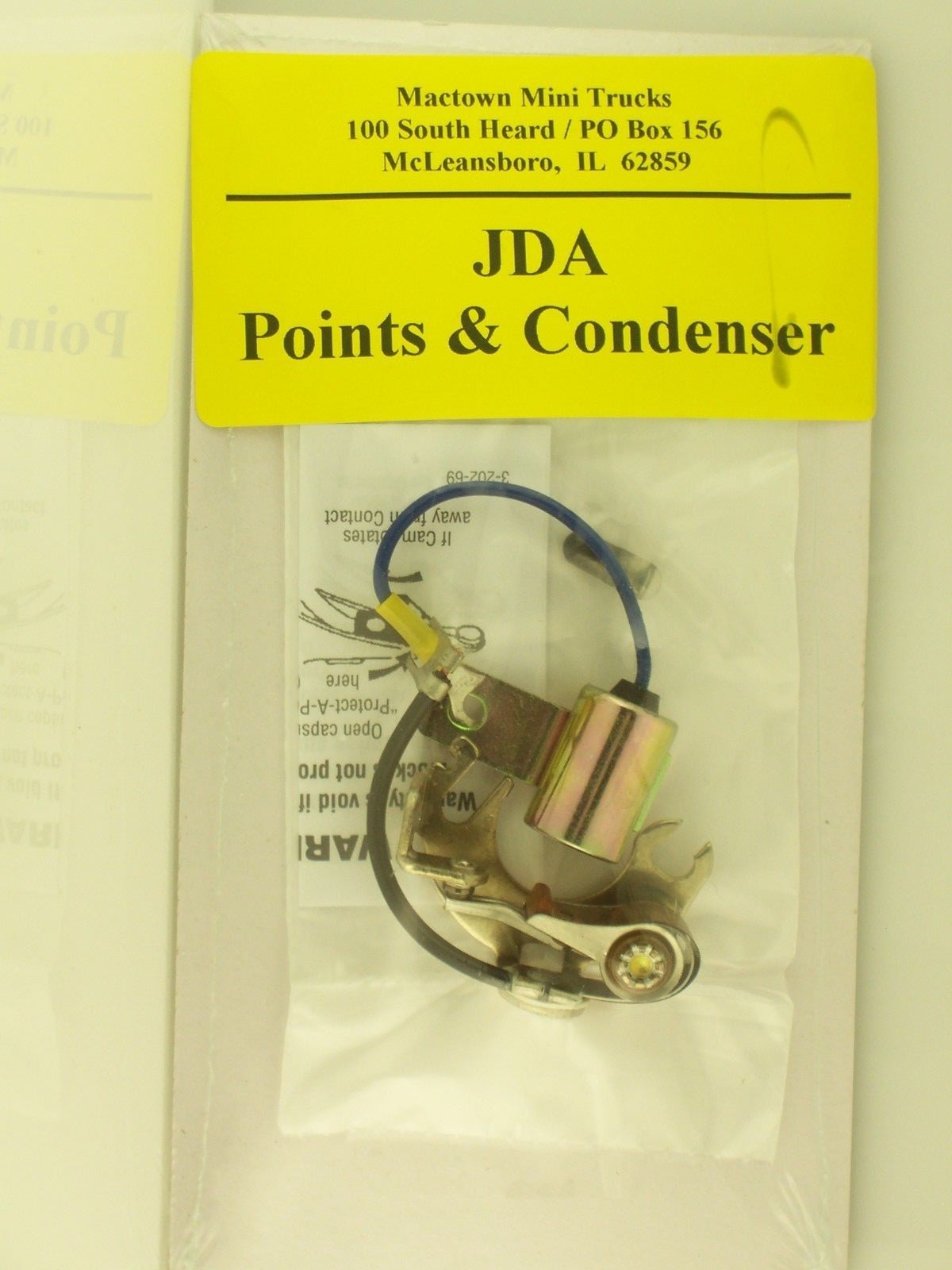 Daihatsu Hijet Points & Condenser  S80P/S80LP/JDA