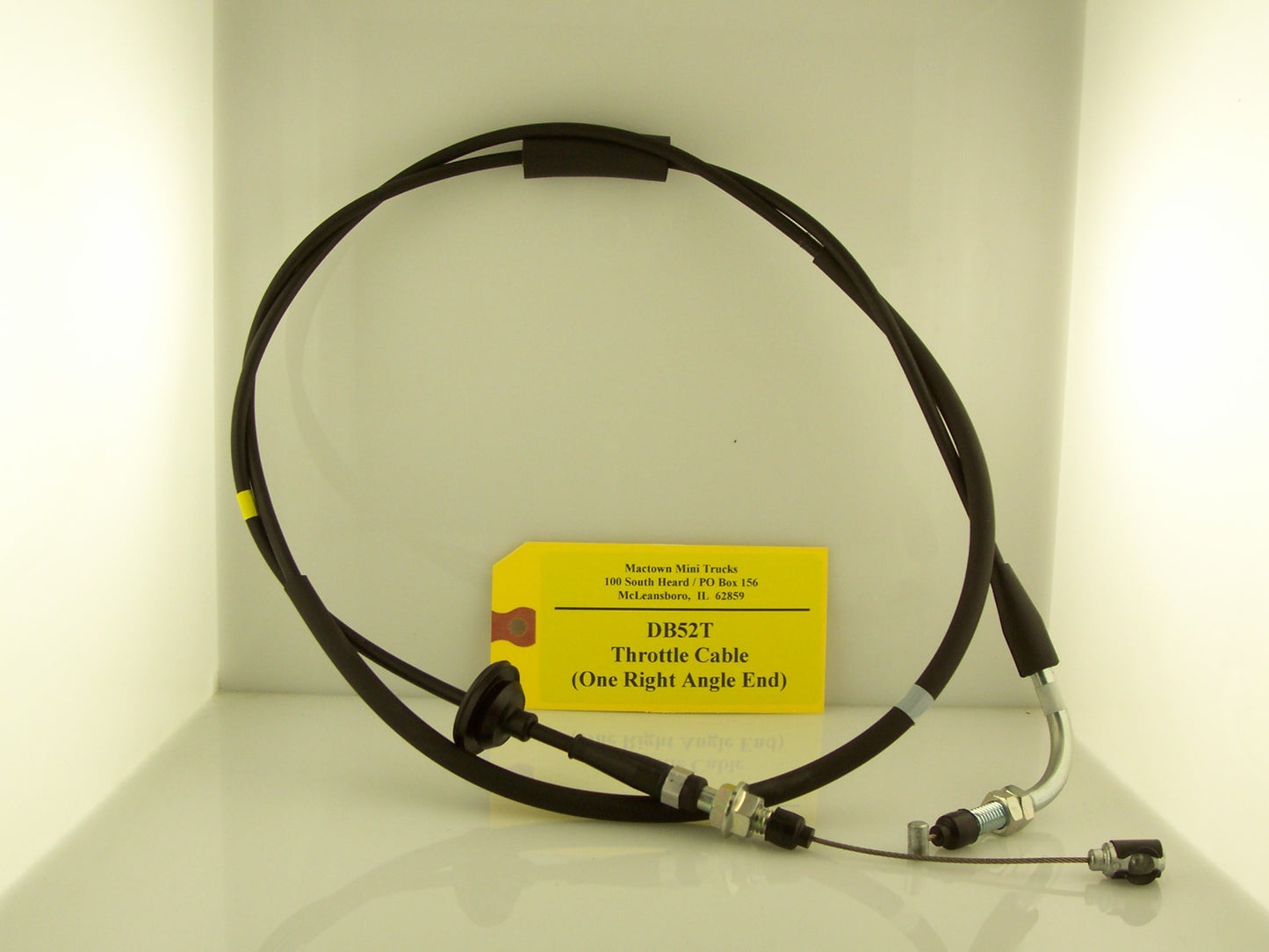 Suzuki Carry Throttle Cable DB52T/DA62T/DA63T w/1 right angle end *****NEW*****