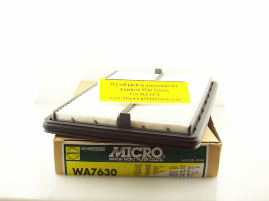 Flat Air Filter Fits:  Daihatsu S210V    (BRAND Name Micro WA7630)