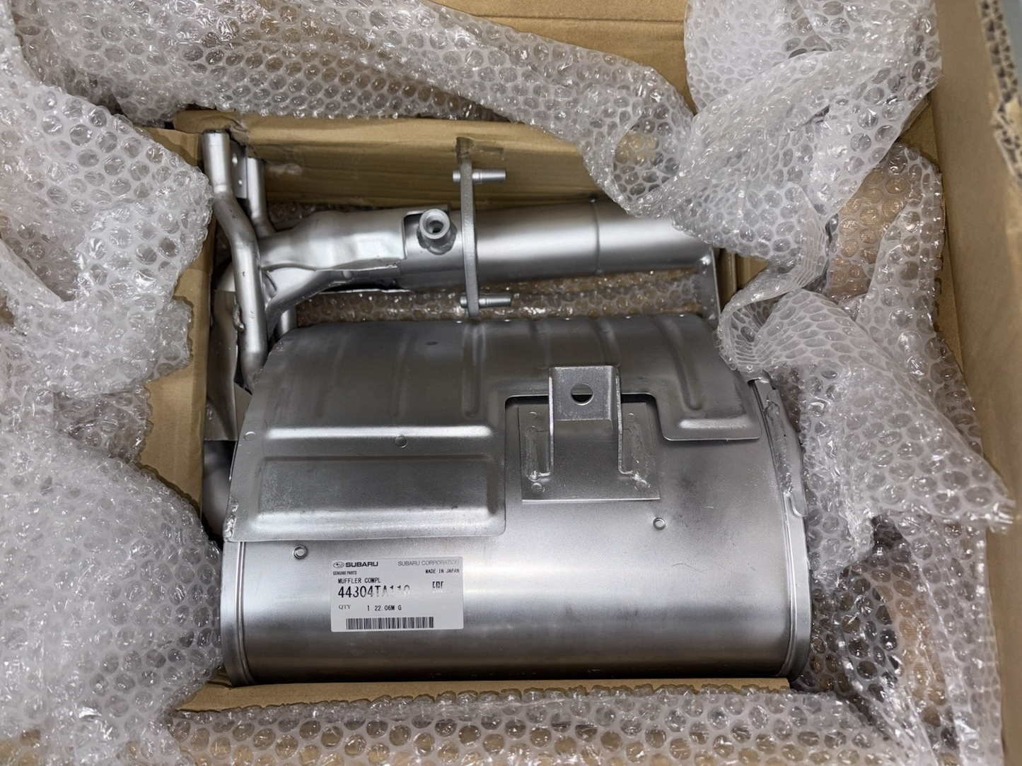 Subaru Sambar KS3/KS4/KV3/KV4: Muffler: Supercharged Engines.    *****NEW*****